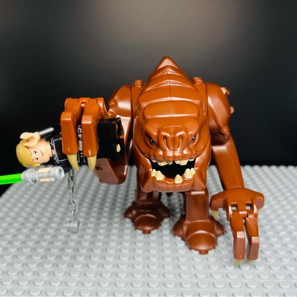 Star Wars Rancor & Luke Custom Minifigures Lot of 2 - Picture 2 of 5